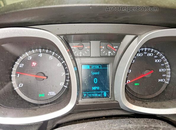 2GNFLGE36G6287026 2016 CHEVROLET EQUINOX Blue Widok zestawu wskaźników