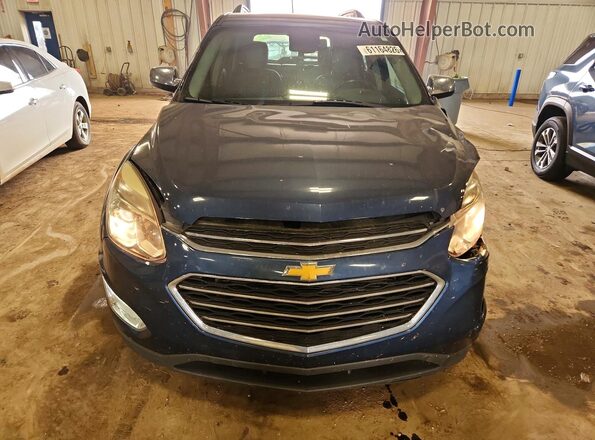 2GNFLGE36G6287026 2016 CHEVROLET EQUINOX Blue Widok z przodu