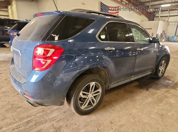 2GNFLGE36G6287026 2016 CHEVROLET EQUINOX Blue Tył prawy