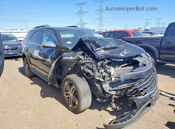 2GNFLGE36G6292744 2016 CHEVROLET EQUINOX Black წინა მარჯვენა