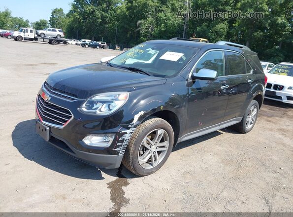 2GNFLGE3XG6229856 2016 CHEVROLET EQUINOX Black Передня ліва чверть