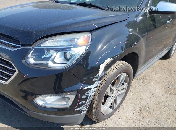2GNFLGE3XG6229856 2016 CHEVROLET EQUINOX Black Вид спереду