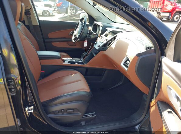 2GNFLGE3XG6229856 2016 CHEVROLET EQUINOX Black Вид салону спереду