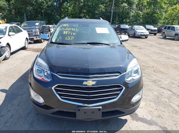 2GNFLGE3XG6229856 2016 CHEVROLET EQUINOX Black Вид щитка приладів