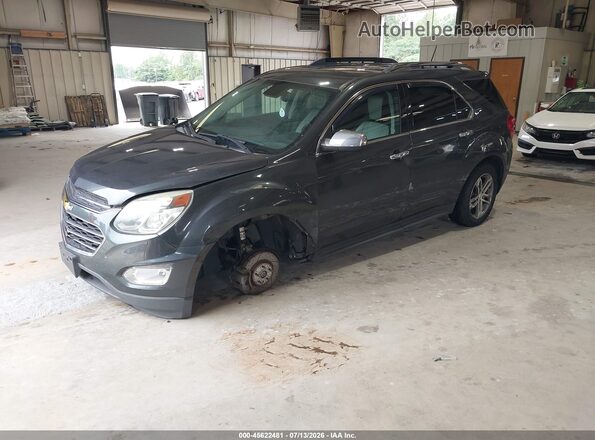 2GNFLGE3XH6202223 2017 CHEVROLET EQUINOX Gray Vista tres cuartos delantera izquierda