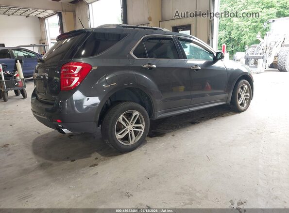 2GNFLGE3XH6202223 2017 CHEVROLET EQUINOX Gray Trasero derecho