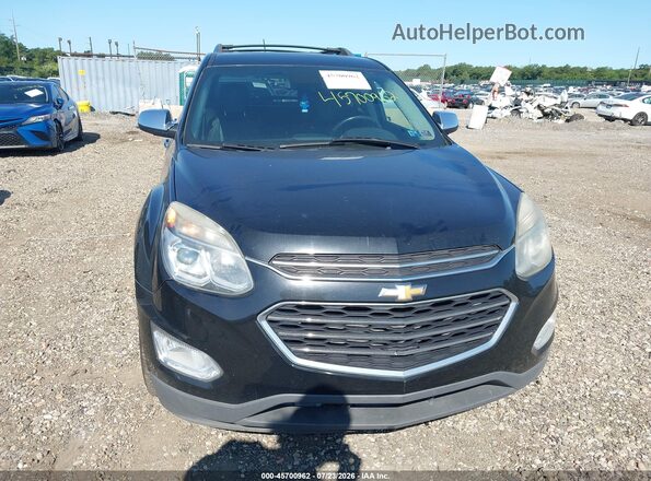 2GNFLGEK0G6272870 2016 CHEVROLET EQUINOX Black Widok z przodu
