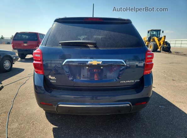2GNFLGEK2G6136126 2016 CHEVROLET EQUINOX Blue Հետևի տեսք