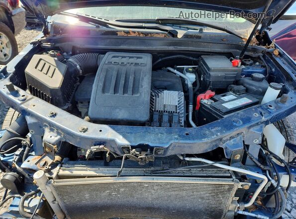 2GNFLGEK2H6185618 2017 CHEVROLET EQUINOX Blue Вид підкапотного простору