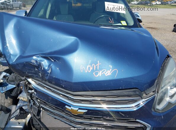 2GNFLGEK3G6164002 2016 CHEVROLET EQUINOX Blue უკანა ხედი