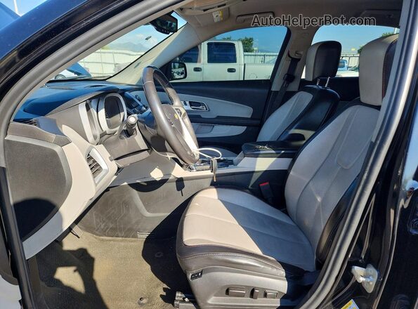 2GNFLGEK4H6320663 2017 CHEVROLET EQUINOX Black Front interior view