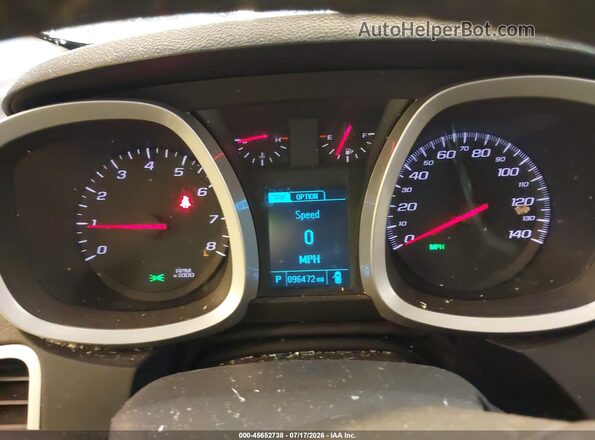 2GNFLGEK8G6313567 2016 CHEVROLET EQUINOX Blue Вид задніх сидінь