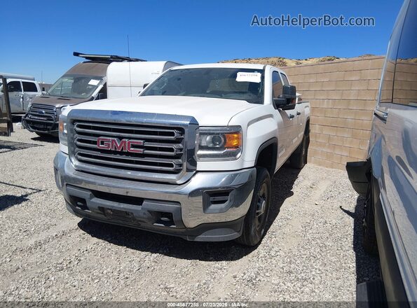 2GT21NEG2K1235242 2019 GMC SIERRA White Առջևի ձախ երեք քառորդ տեսարան
