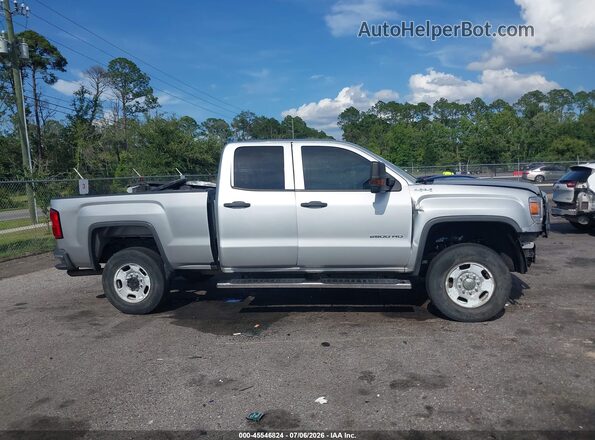 2GT22NEG5K1157178 2019 GMC SIERRA Silver Instrument cluster view