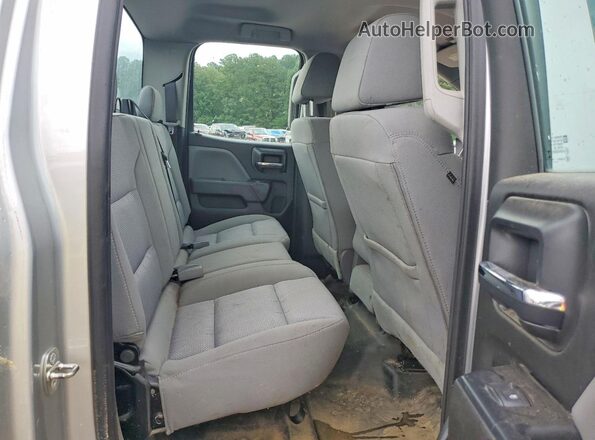 2GT22NEG6K1208218 2019 GMC SIERRA Silver Rear seats view