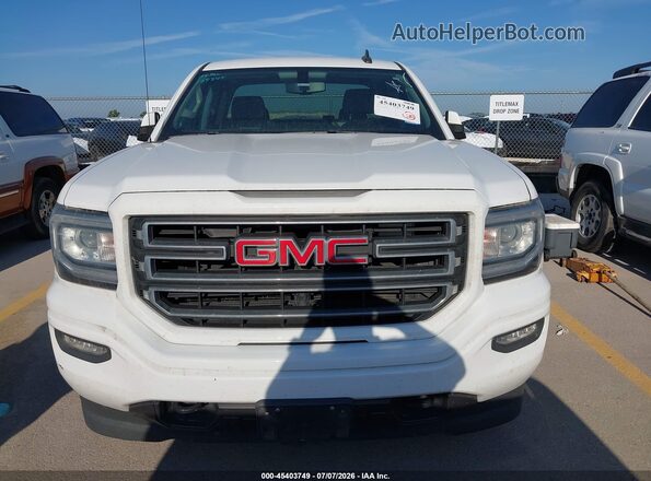2GTR1LEC0K1189345 2019 GMC SIERRA Белый Вид щитка приборов