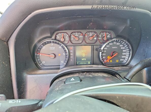 2GTR1LECXK1181561 2019 GMC SIERRA Белый Вид щитка приборов