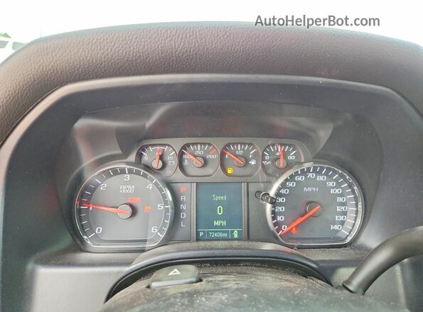 2GTV2LEC0K1192497 2019 GMC SIERRA Белый Вид щитка приборов