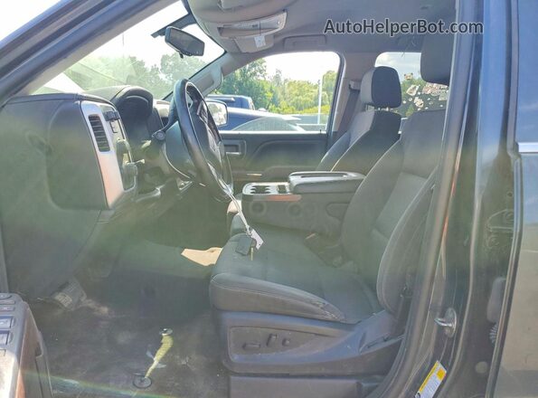 2GTV2MEC6K1100508 2019 GMC SIERRA Charcoal Front interior view