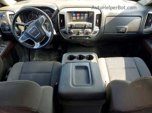2GTV2MEC6K1100508 2019 GMC SIERRA Charcoal Dashboard view