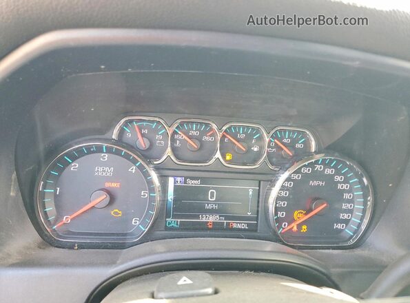 2GTV2MEC6K1100508 2019 GMC SIERRA Charcoal Instrument cluster view
