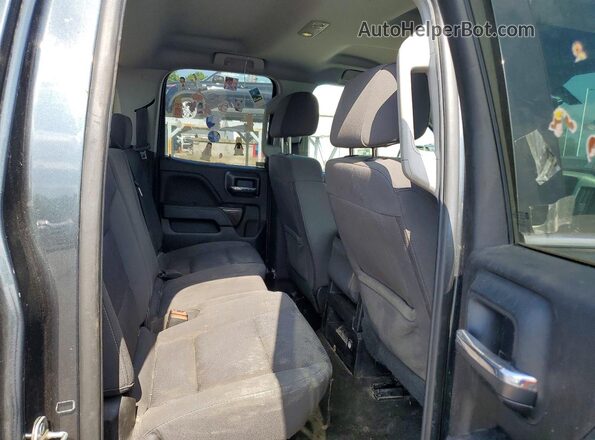 2GTV2MEC6K1100508 2019 GMC SIERRA Charcoal Rear seats view