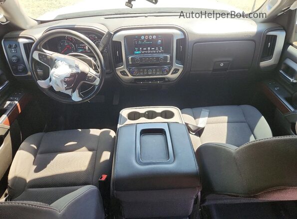 2GTV2MEC6K1104395 2019 GMC SIERRA White Dashboard view