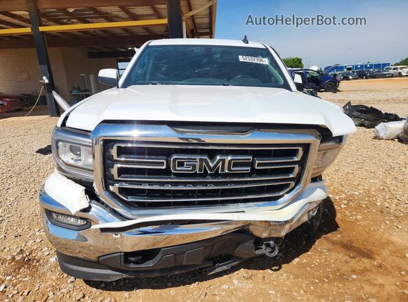 2GTV2MEC6K1104395 2019 GMC SIERRA White Front view
