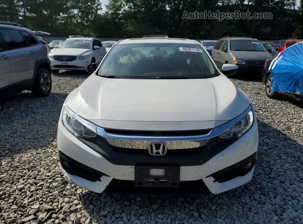2HGFC1E34JH643248 2018 HONDA CIVIC White Widok z przodu