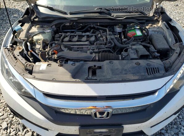 2HGFC1E34JH643248 2018 HONDA CIVIC White Widok wnętrza z tyłu