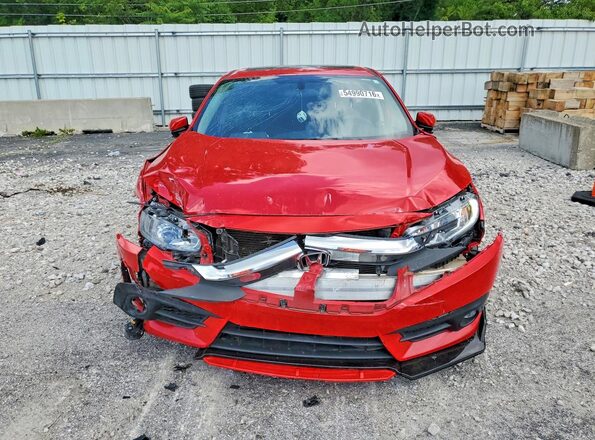 2HGFC1E37HH638121 2017 HONDA CIVIC Red Vista frontal