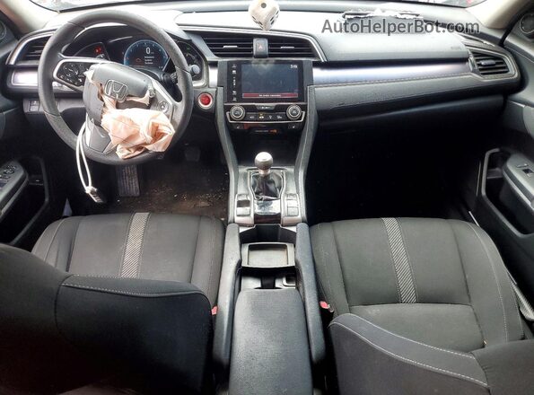 2HGFC1E37HH638121 2017 HONDA CIVIC Red Vista del salpicadero