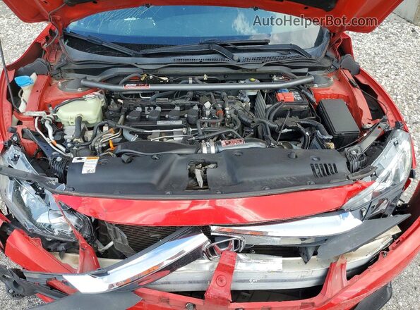 2HGFC1E37HH638121 2017 HONDA CIVIC Red Vista interior trasera