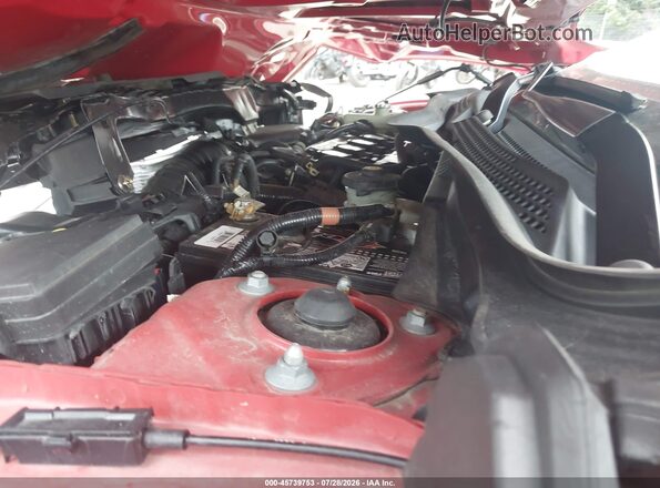 2HGFC1E38HH633302 2017 HONDA CIVIC Red Widok z tyłu