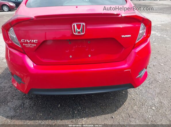 2HGFC1E38HH633302 2017 HONDA CIVIC Red 