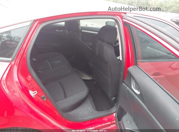 2HGFC1E38HH633302 2017 HONDA CIVIC Red Widok naklejki z numerem VIN