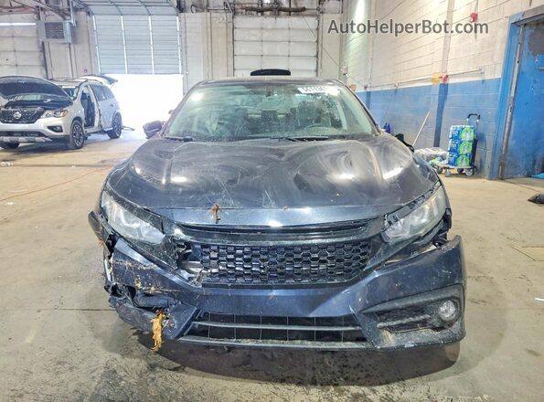 2HGFC1E39HH643756 2017 HONDA CIVIC Blue Widok z przodu