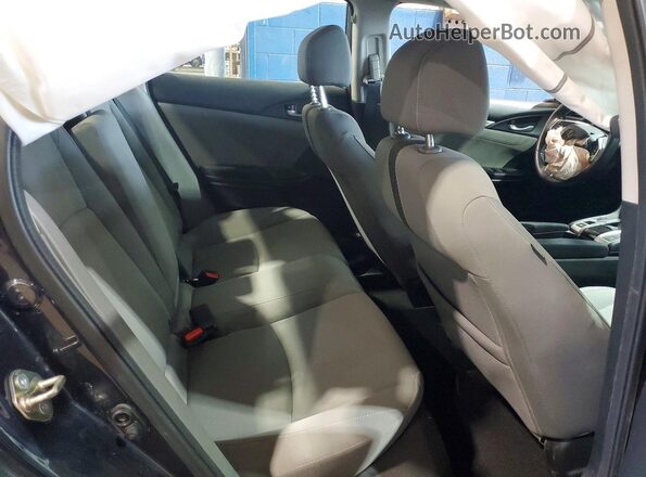 2HGFC1E39HH643756 2017 HONDA CIVIC Blue Widok tylnych siedzeń