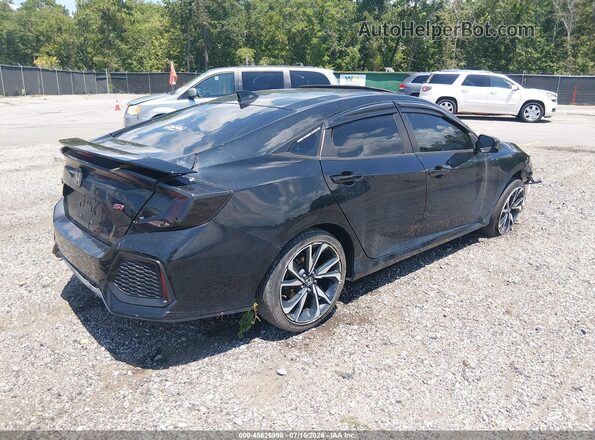 2HGFC1E50HH701545 2017 HONDA CIVIC Black Rear right