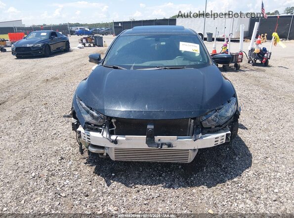 2HGFC1E50HH701545 2017 HONDA CIVIC Black Rear interior view