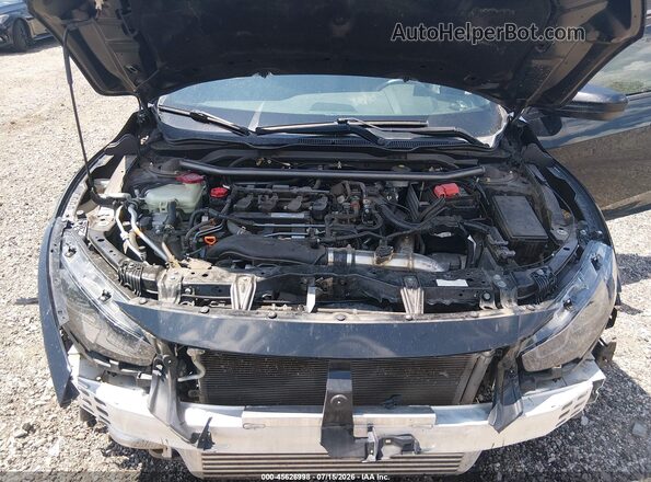 2HGFC1E50HH701545 2017 HONDA CIVIC Black Rear view