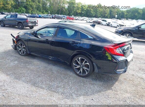 2HGFC1E50HH702310 2017 HONDA CIVIC Black Tył lewy