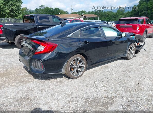 2HGFC1E50HH702310 2017 HONDA CIVIC Black Tył prawy
