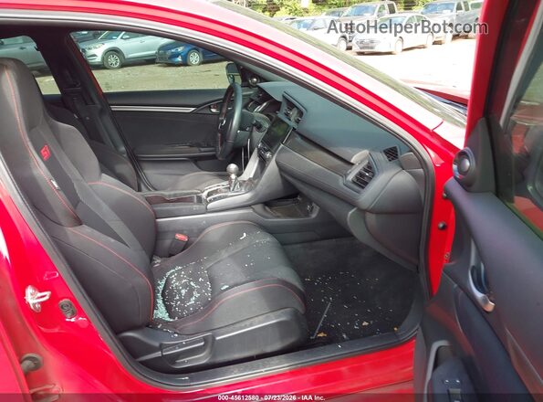 2HGFC1E50JH700790 2018 HONDA CIVIC Red Vista interior delantera