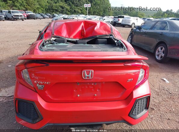 2HGFC1E50JH700790 2018 HONDA CIVIC Red Vista frontal