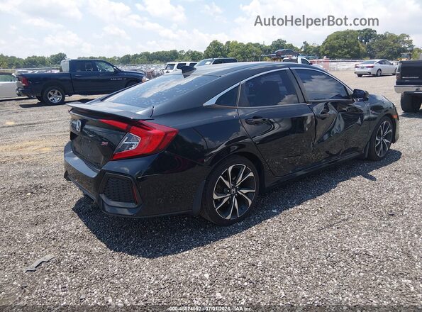 2HGFC1E50JH701535 2018 HONDA CIVIC Black Tył prawy