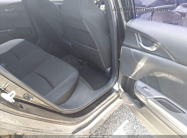 2HGFC1E50JH701535 2018 HONDA CIVIC Black Widok naklejki z numerem VIN
