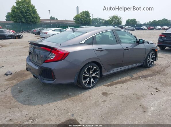 2HGFC1E50JH708761 2018 HONDA CIVIC Gray უკანა მარჯვენა