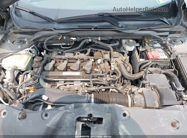 2HGFC1E50JH708761 2018 HONDA CIVIC Gray უკანა ხედი