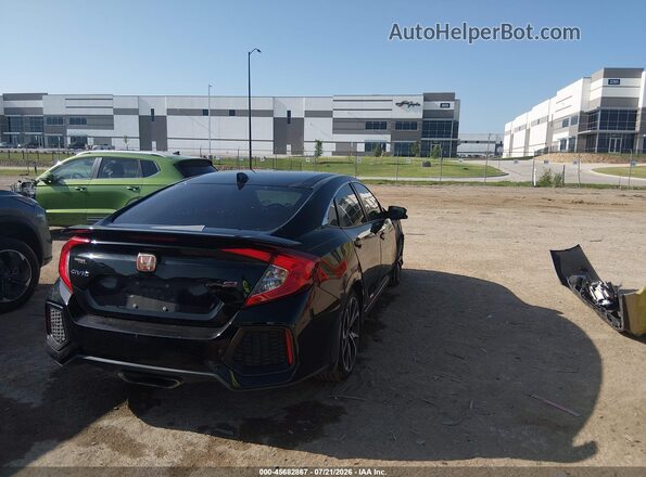 2HGFC1E50KH705358 2019 HONDA CIVIC Black Tył prawy